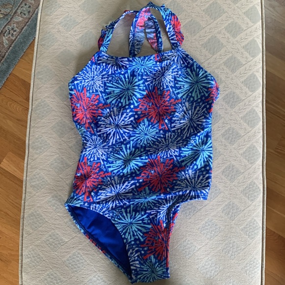 Bundle of 2 swimsuits, size 10-12 and 10. - Picture 2 of 13